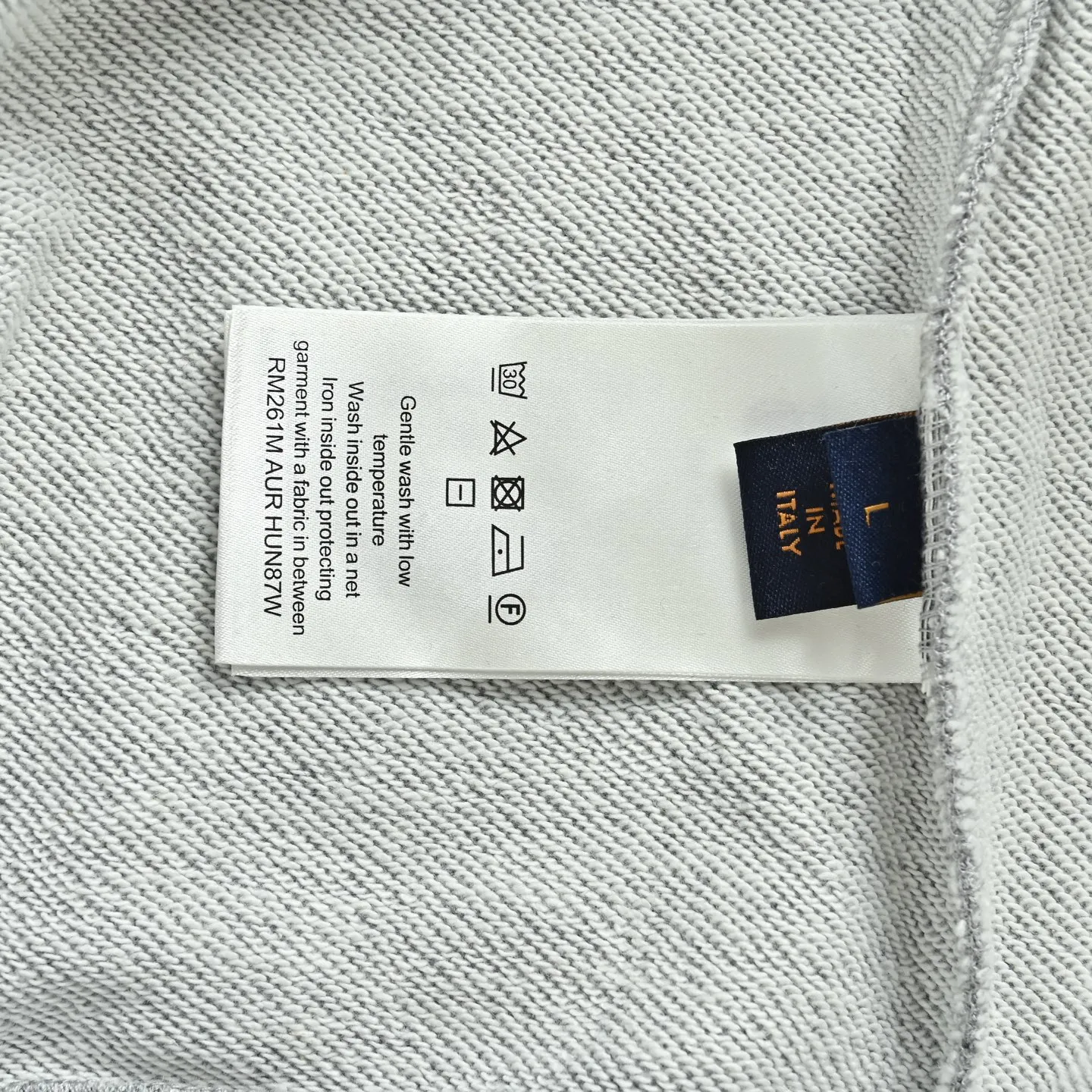 Louis Vuitton/Louis Vuitton embroidered logo crew neck sweatshirt